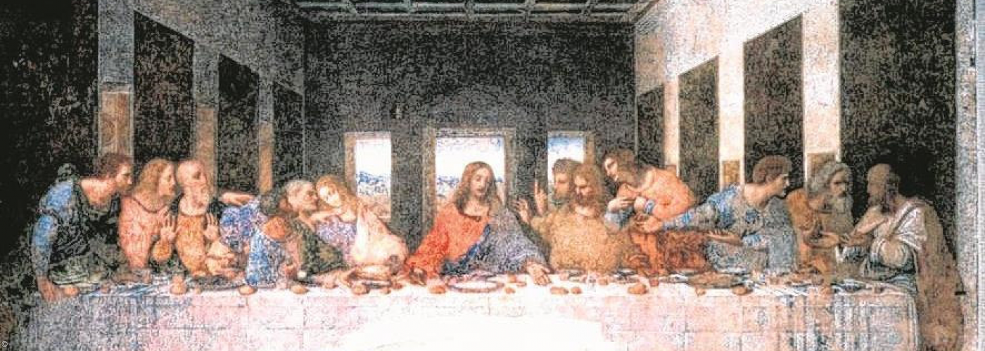 Jesu Christi letztes Abendmahl mit seinen Jüngern