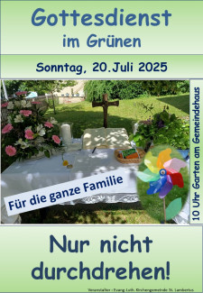 Familiengottesdienst Juli 2025