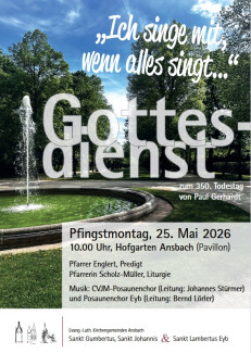 Pfingstgottesdienst im Hofgarten