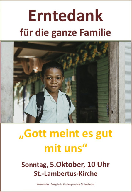 familienfreundlicher Gottesdienst