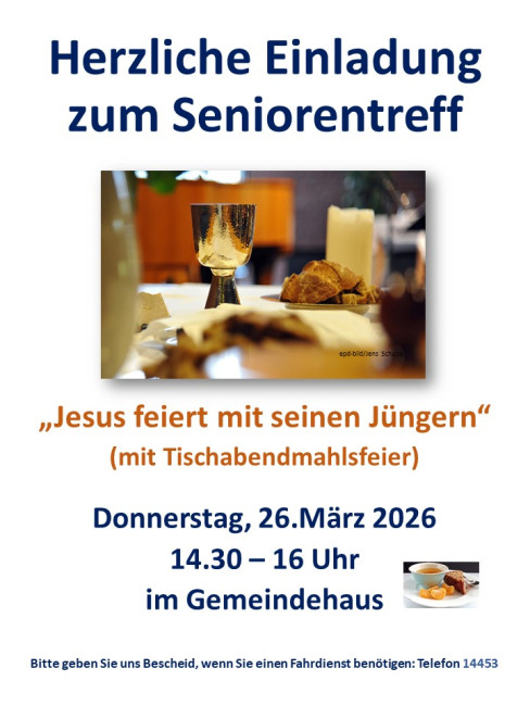 Seniorentreff März 2026